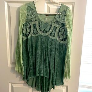 Free people romantic blouse